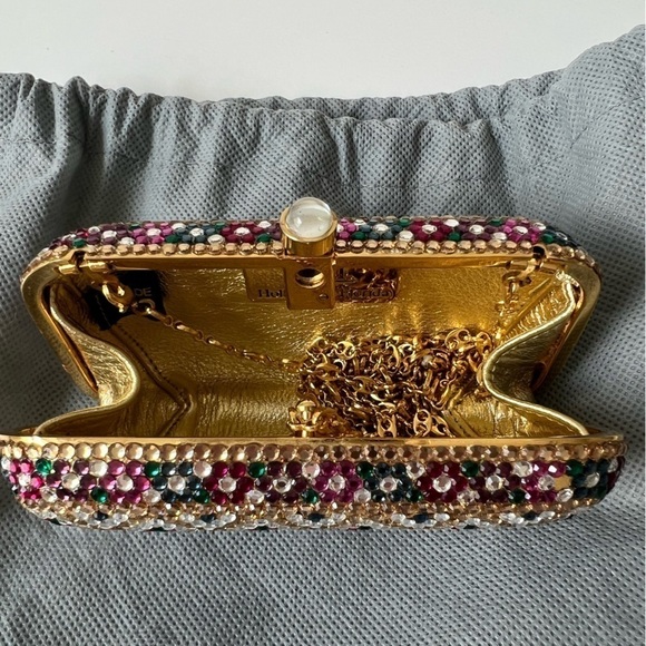 Jeweled Micro Cross Body/Clutch. NWOT - Picture 7 of 7